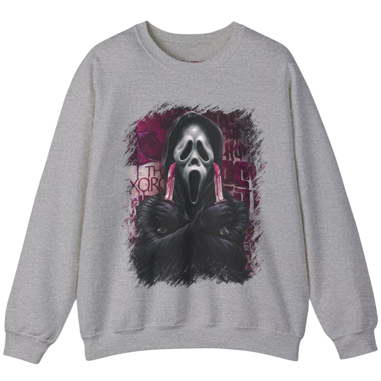 Woodsboro Ghostface: Unisex Heavy Blend™ Crewneck Sweatshirt