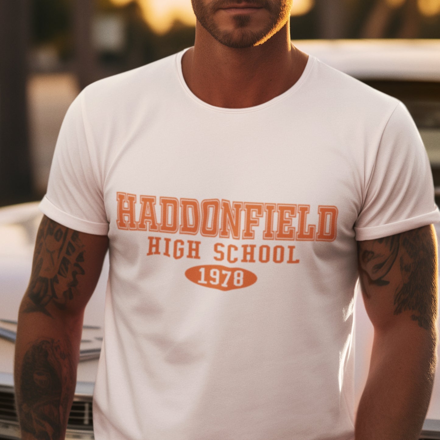 Haddonfield High School Bella+Canvas 3001 Premium T-Shirt