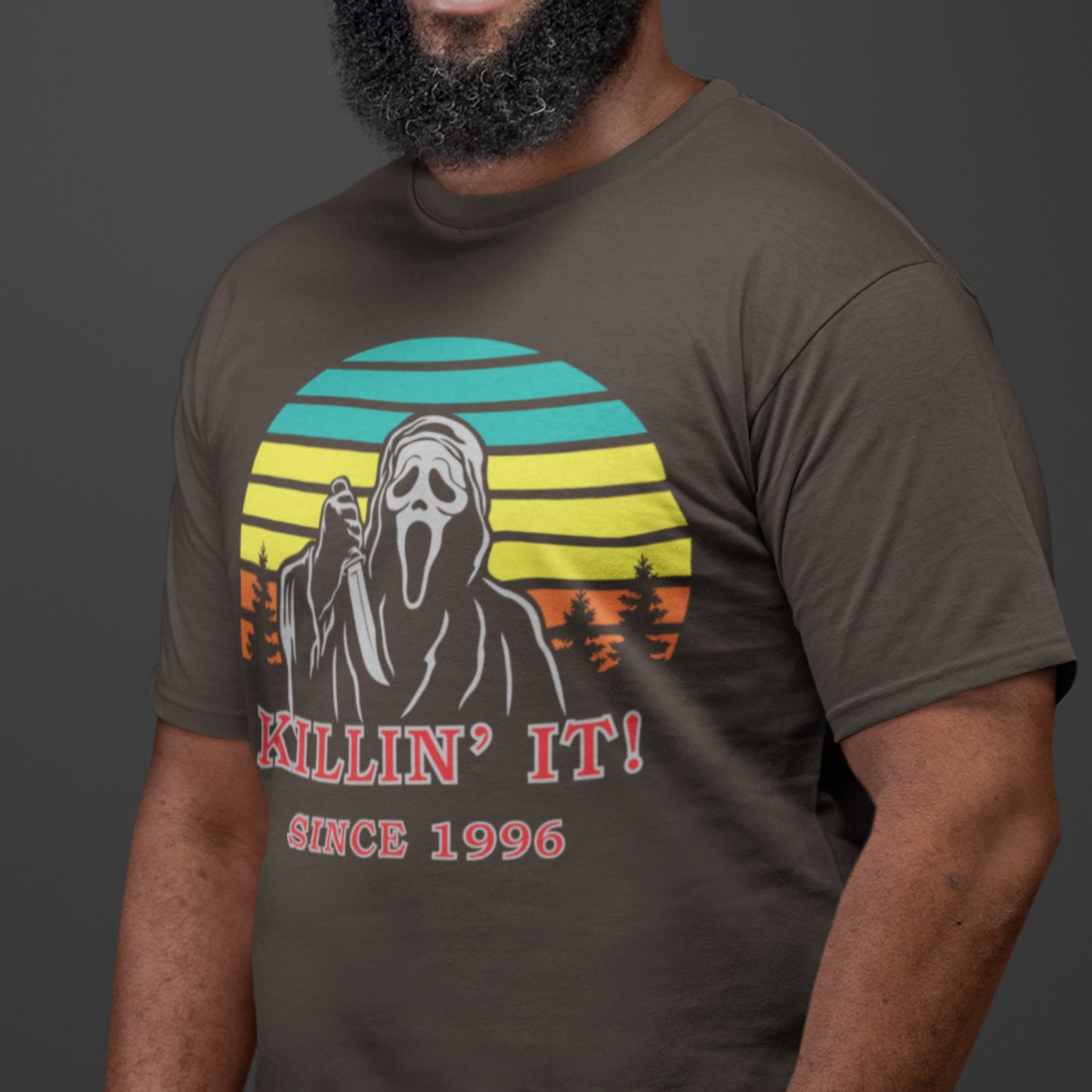 Ghostface Killing it Since 1996 Graphic T-Shirt Bella + Canvas 3001