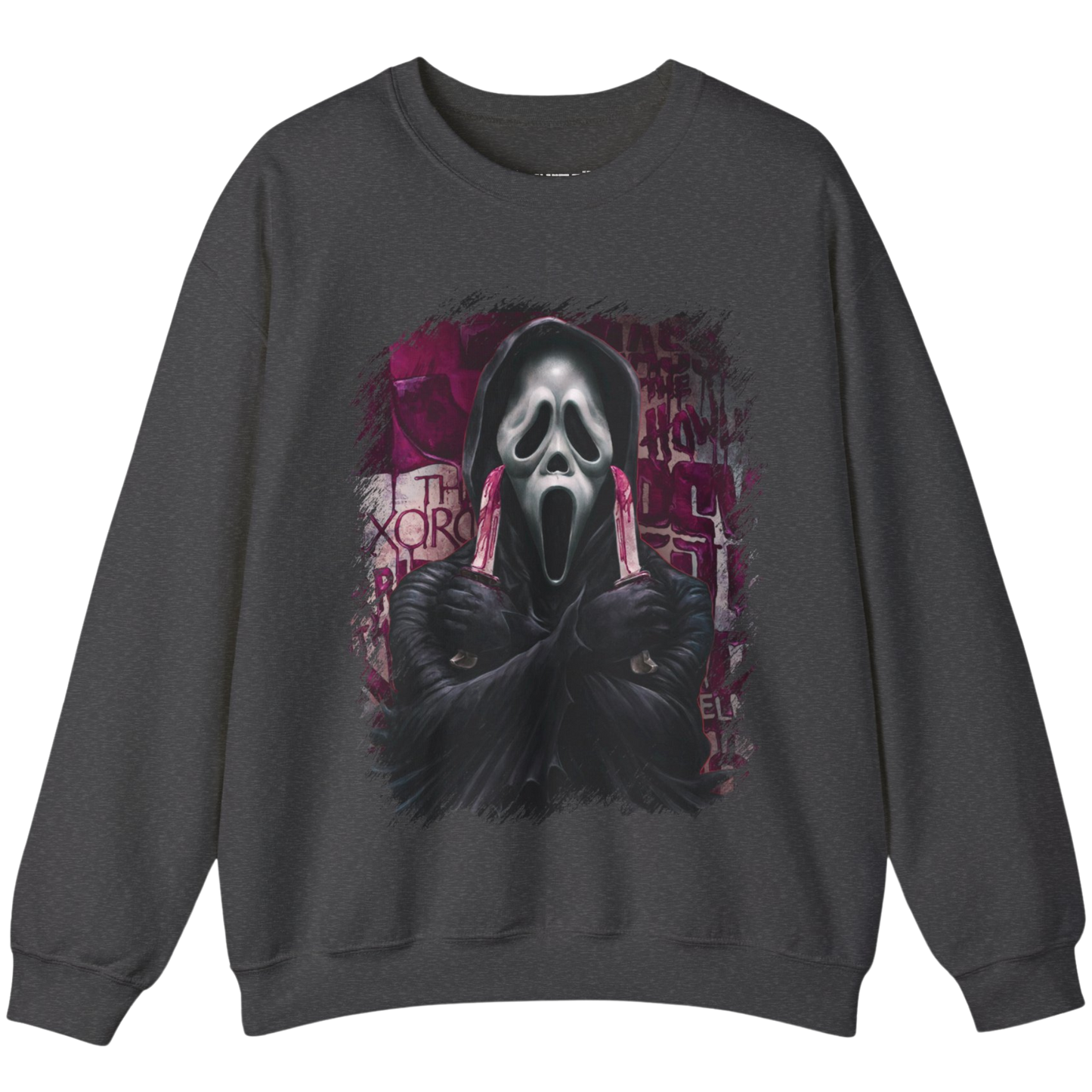 Woodsboro Ghostface: Unisex Heavy Blend™ Crewneck Sweatshirt