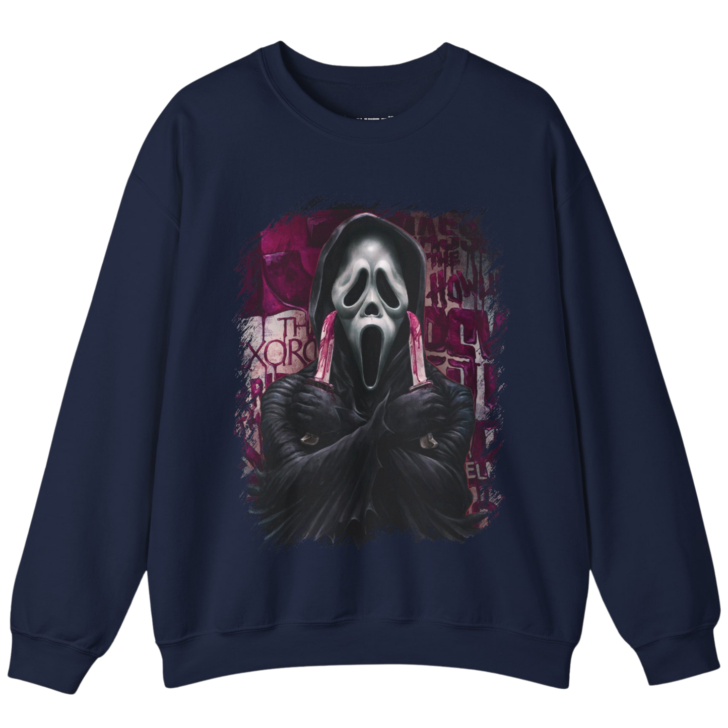 Woodsboro Ghostface: Unisex Heavy Blend™ Crewneck Sweatshirt