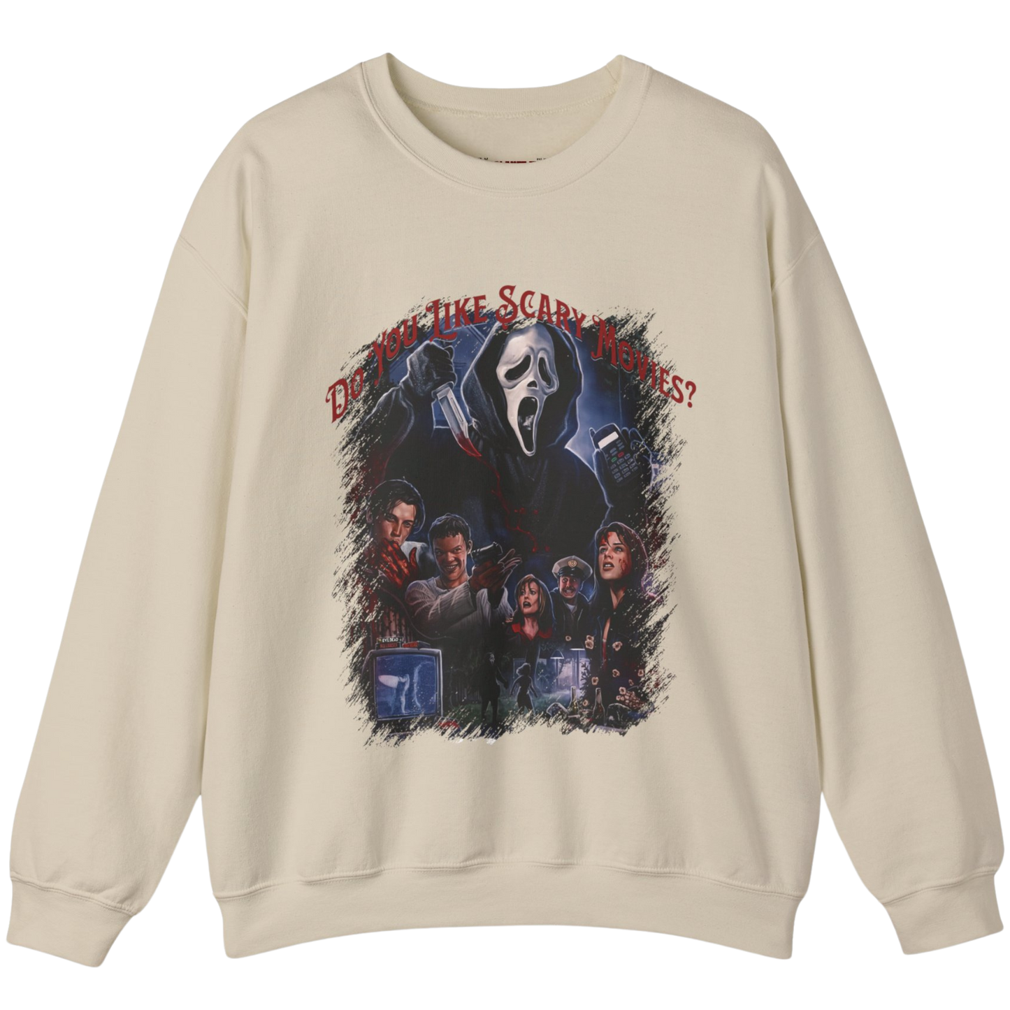 Do You Like Scary Movies? Unisex Heavy Blend™ Crewneck Sweatshirt