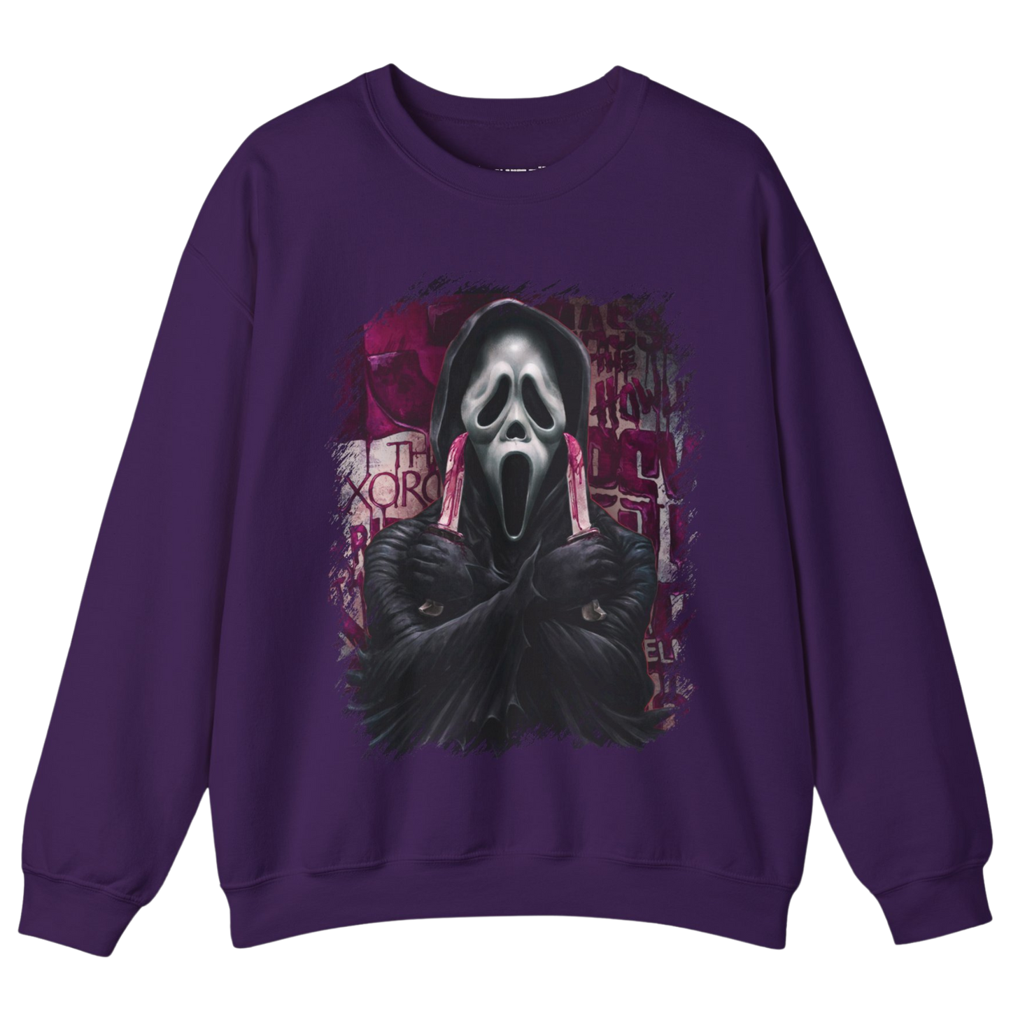 Woodsboro Ghostface: Unisex Heavy Blend™ Crewneck Sweatshirt