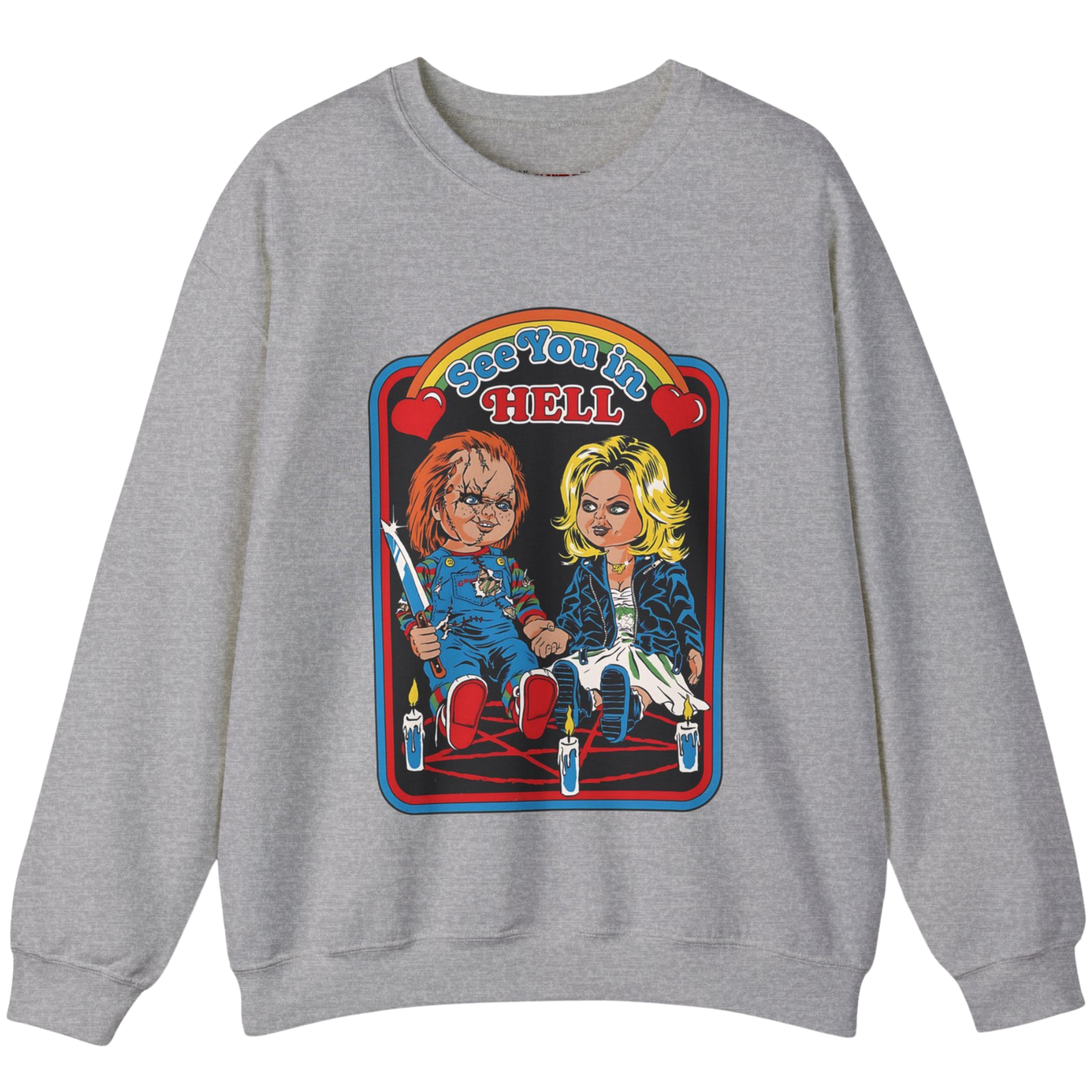 See You In Hell: Unisex Heavy Blend™ Crewneck Sweatshirt