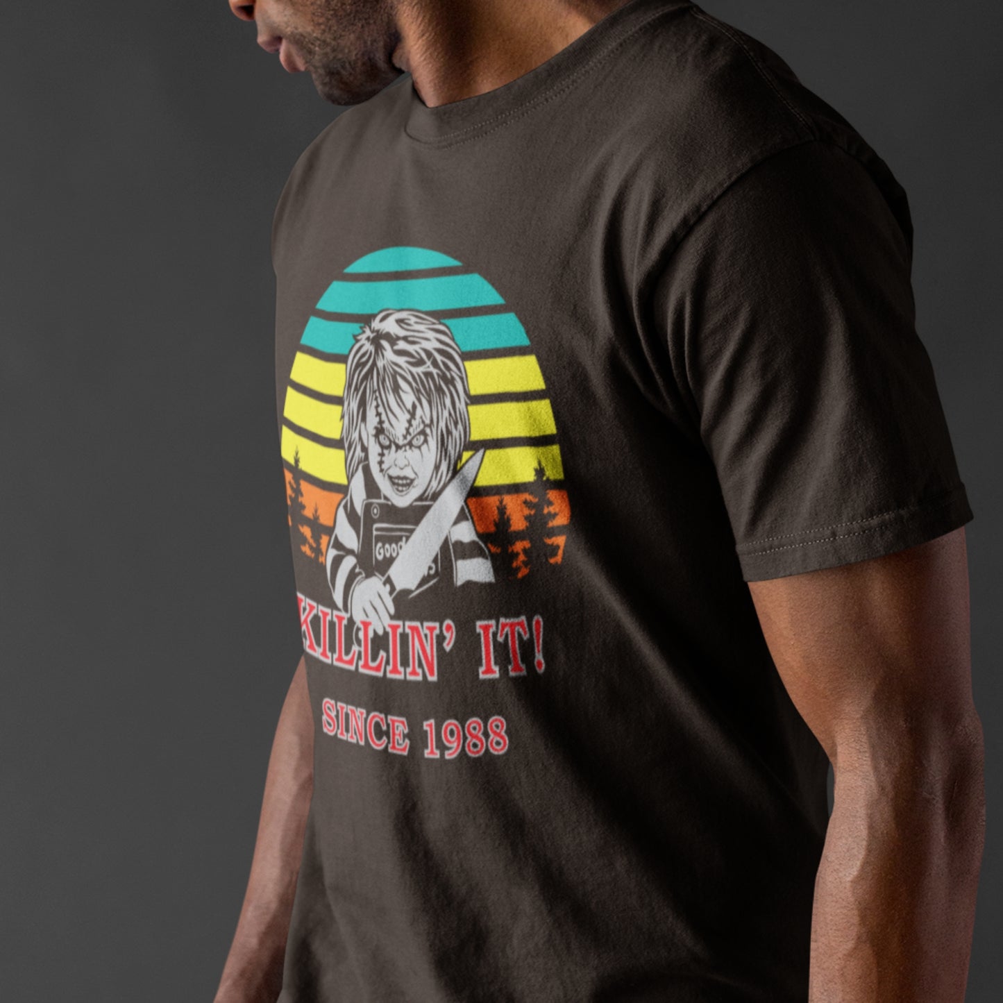 Chucky Killing it Since 1988 Graphic T-Shirt Bella + Canvas 3001