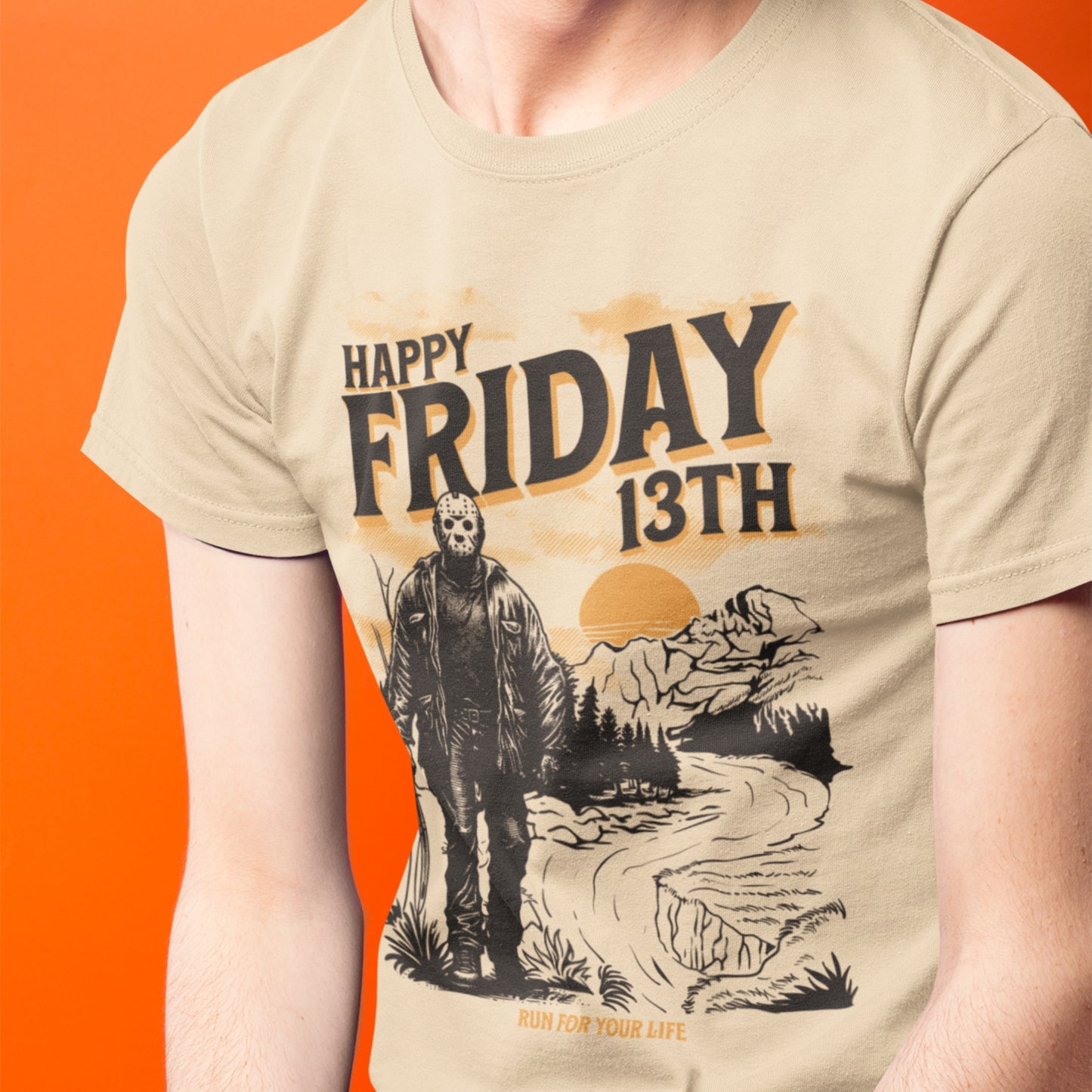 Happy Friday the 13th T-Shirt Perfect for Horror Fans & Movie Lovers