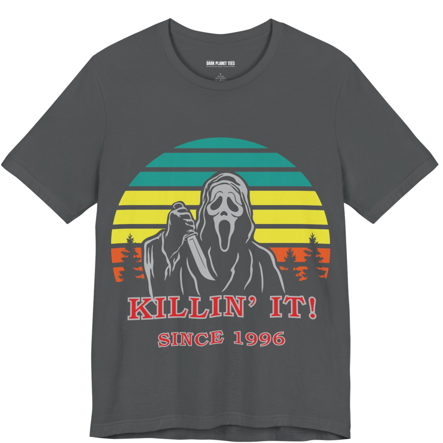 Ghostface Killing it Since 1996 Graphic T-Shirt Bella + Canvas 3001