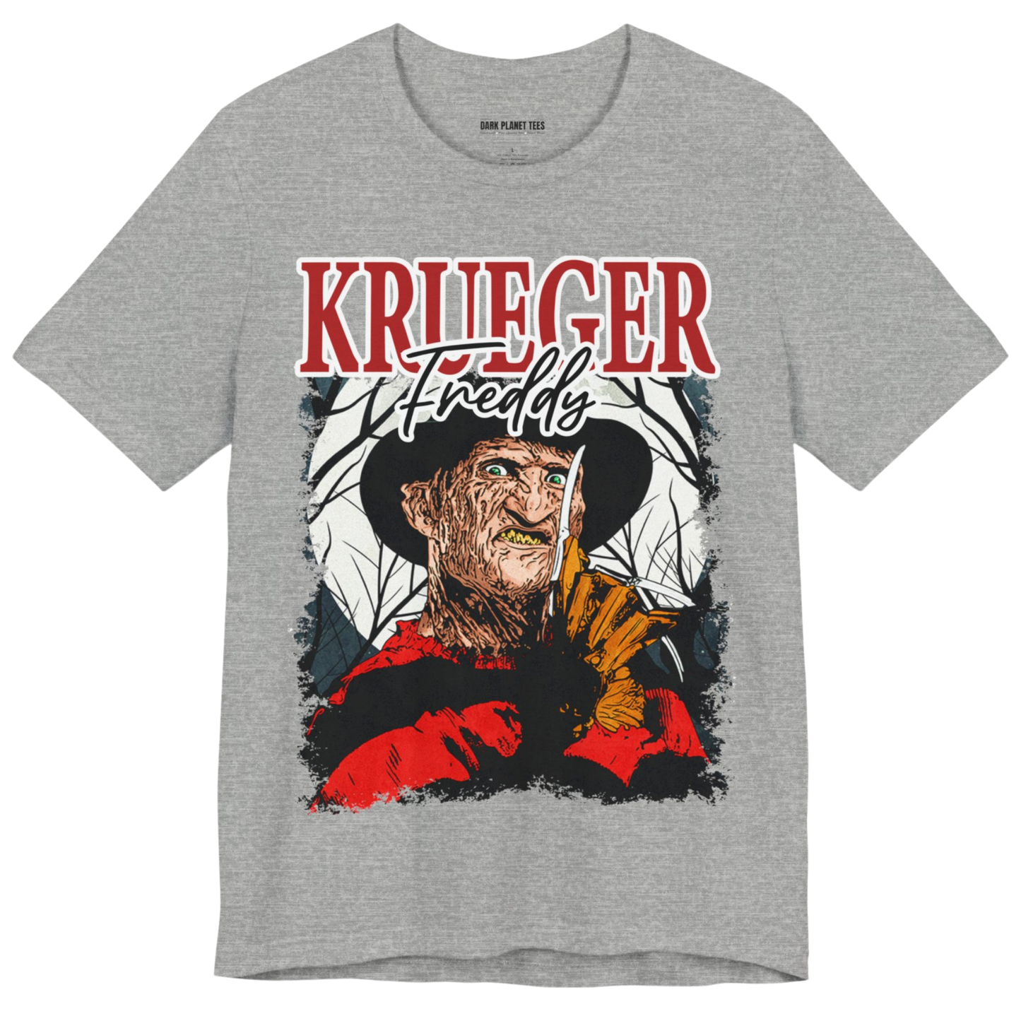 Premium Freddy Krueger Nightmare Tee for True Horror Buffs