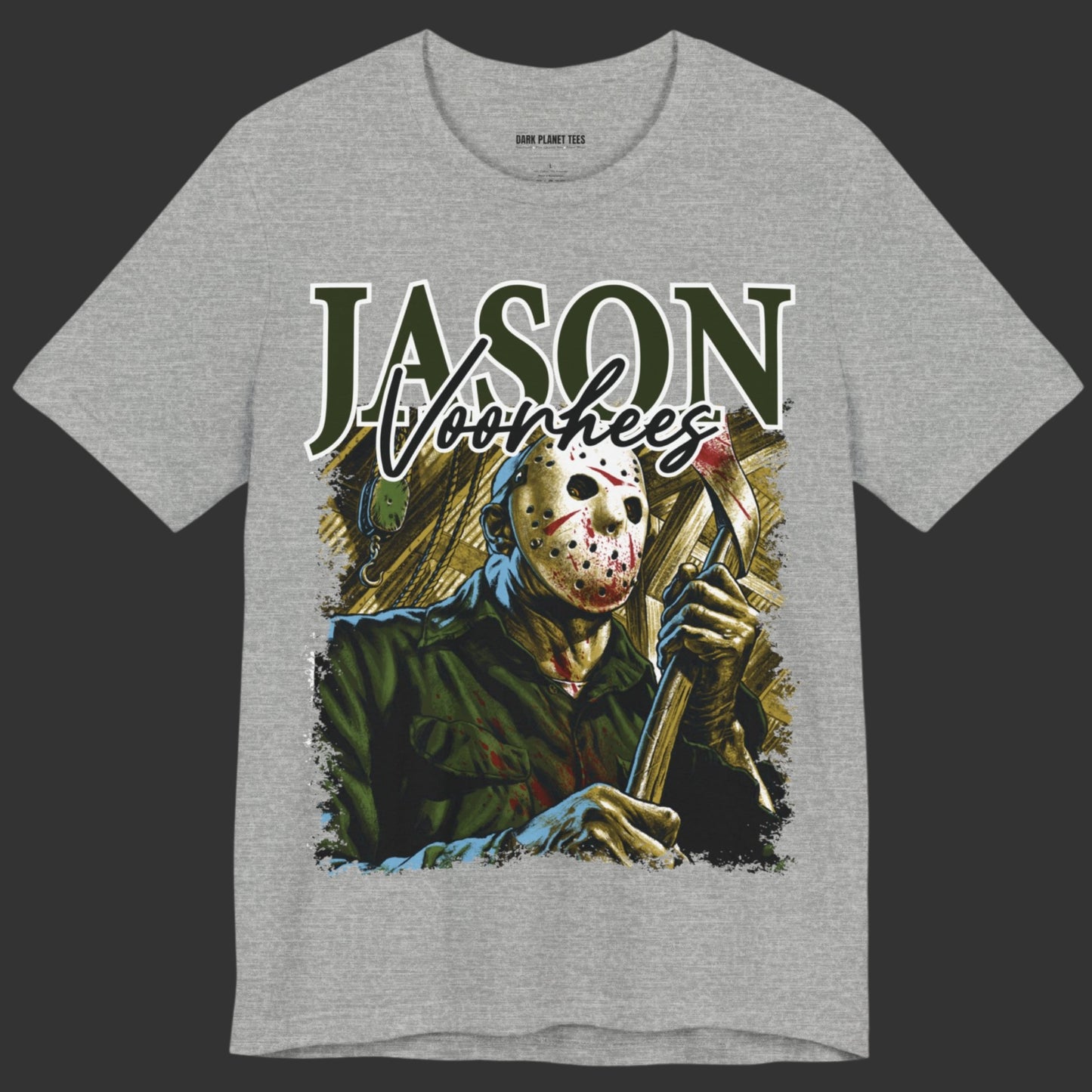 Premium Jason Voorhees Slasher Tee for Horror Enthusiasts