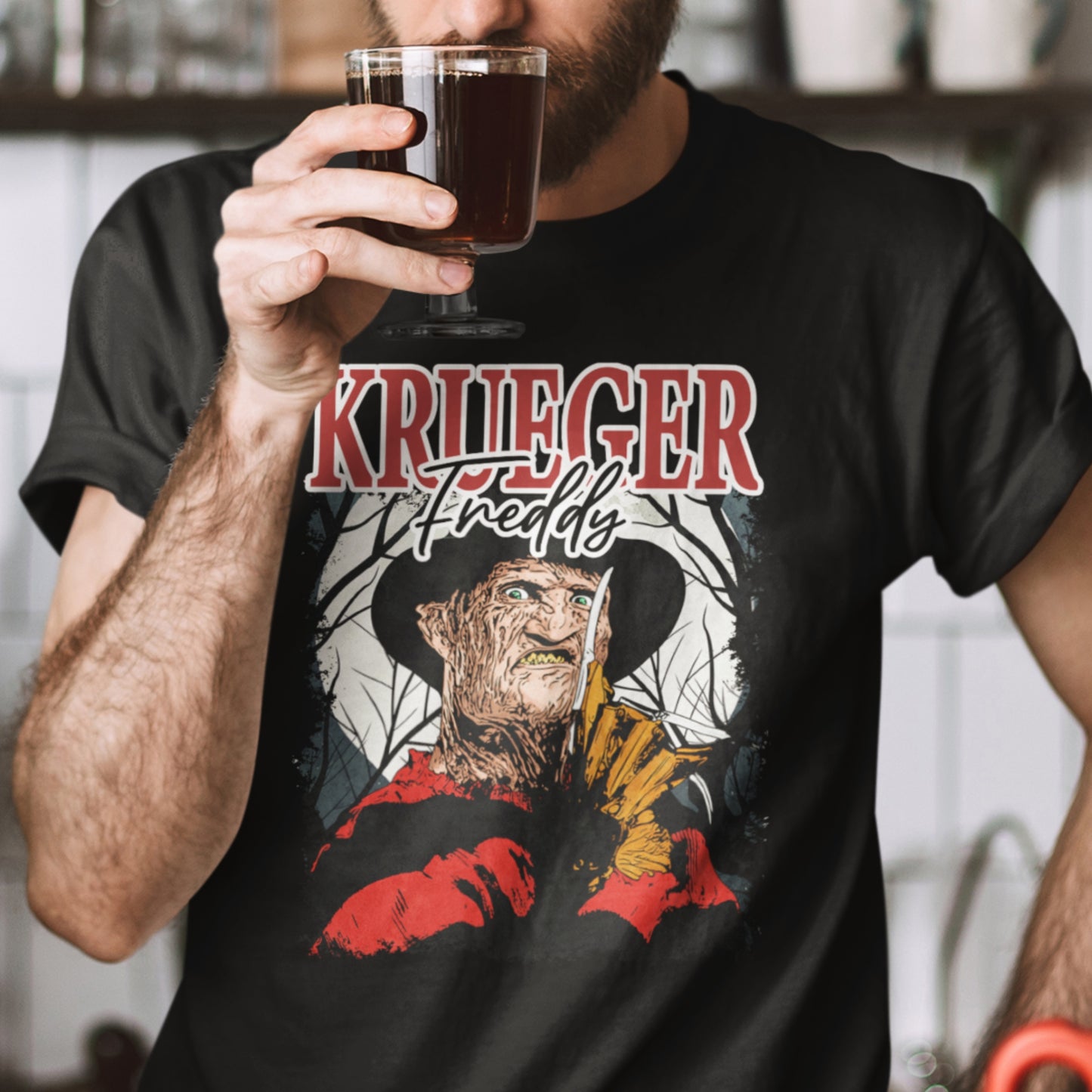 Premium Freddy Krueger Nightmare Tee for True Horror Buffs