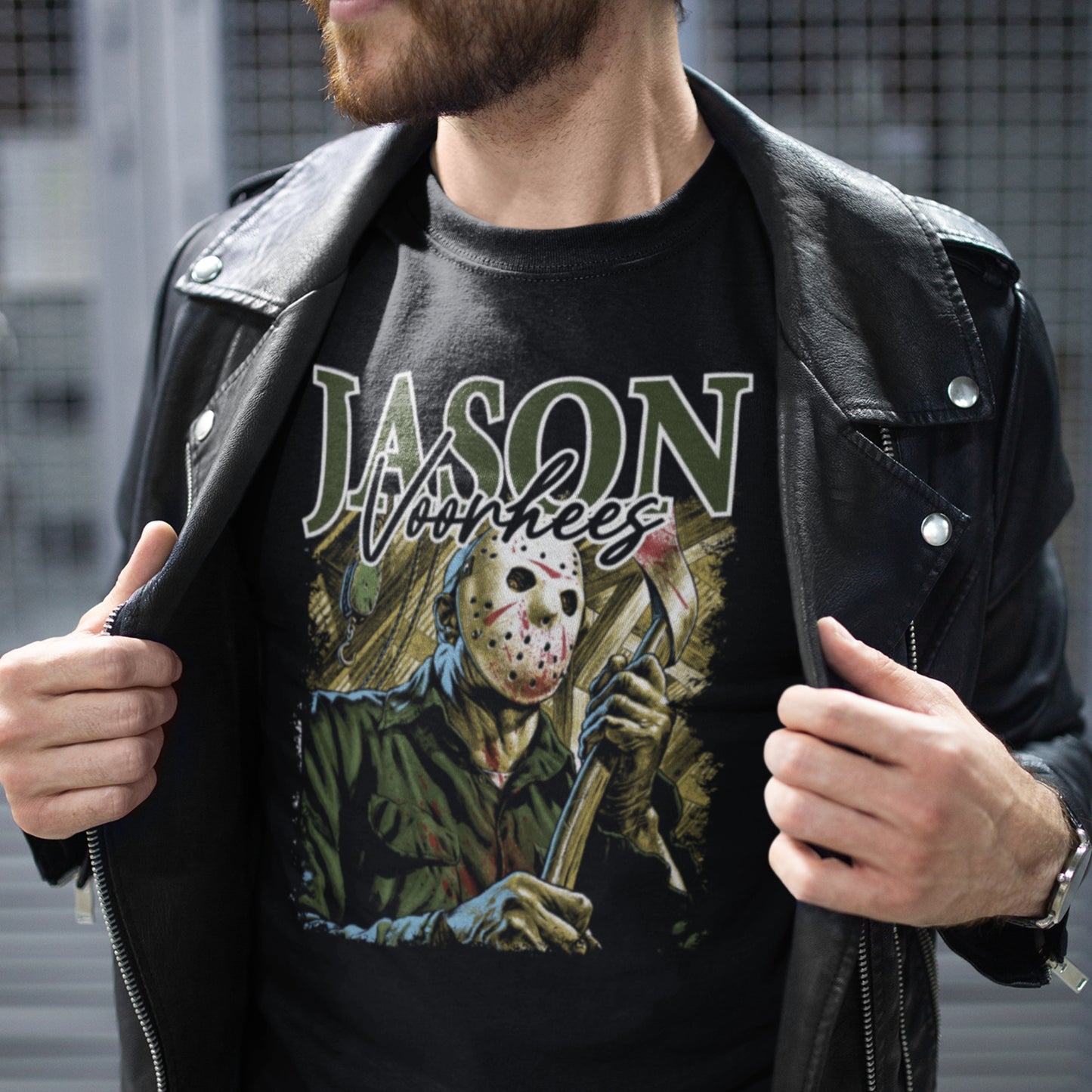 Premium Jason Voorhees Slasher Tee for Horror Enthusiasts