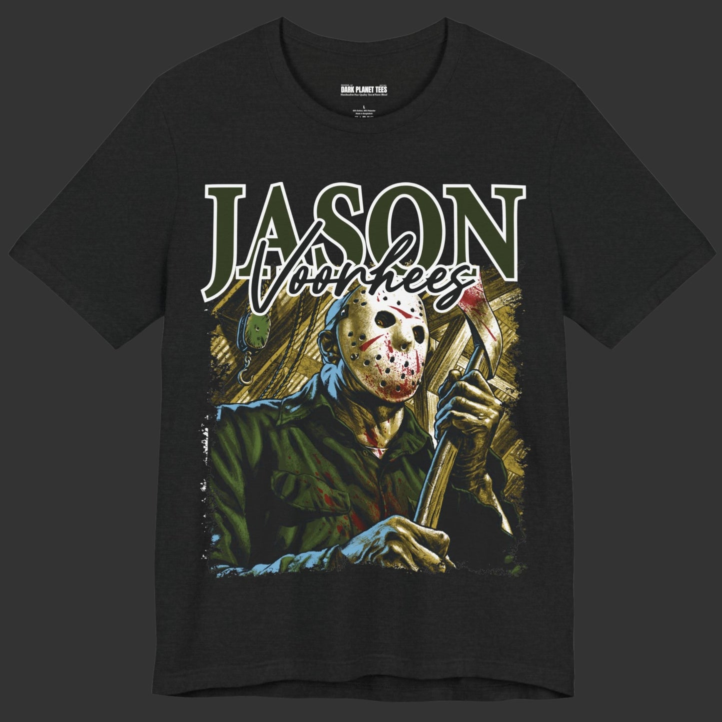 Premium Jason Voorhees Slasher Tee for Horror Enthusiasts