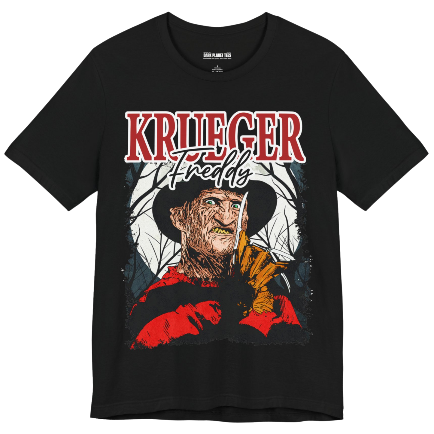 Premium Freddy Krueger Nightmare Tee for True Horror Buffs