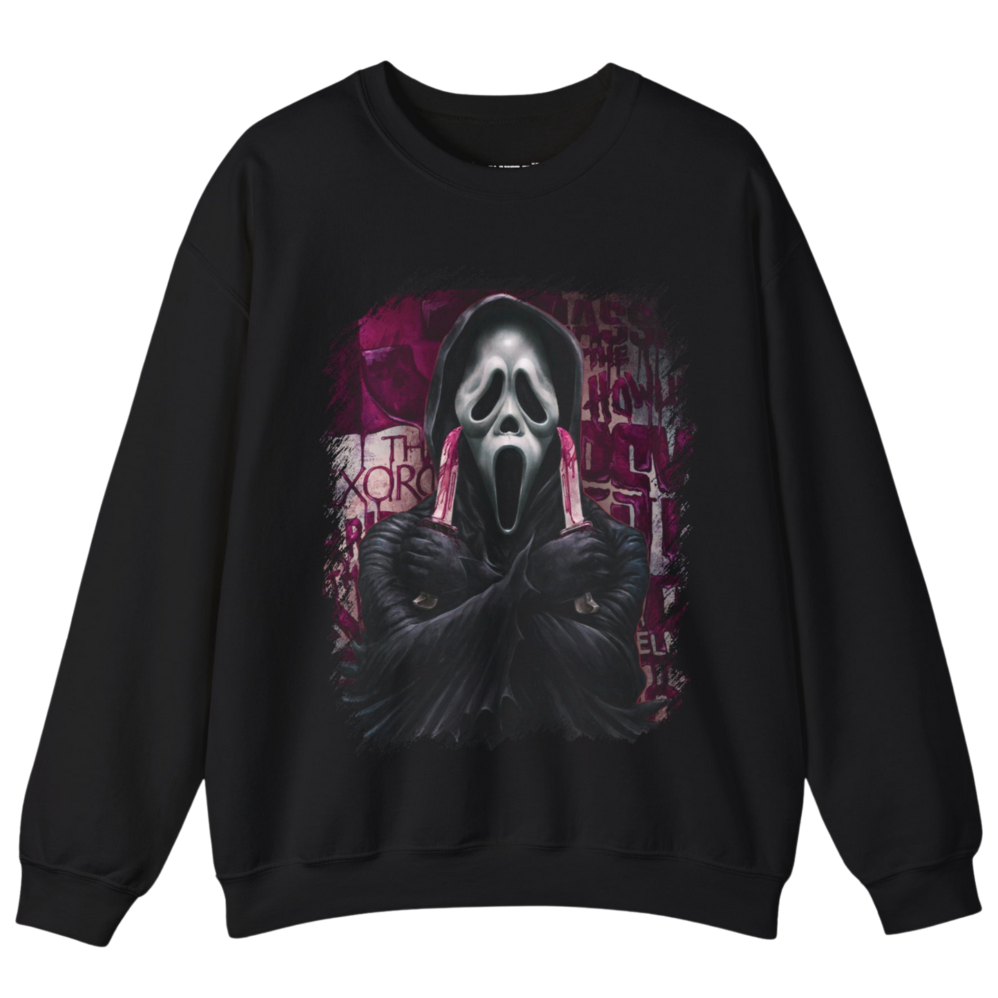 Woodsboro Ghostface: Unisex Heavy Blend™ Crewneck Sweatshirt