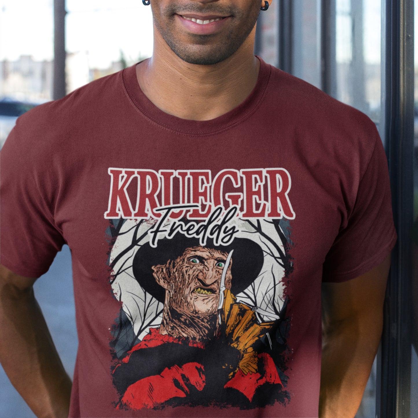 Premium Freddy Krueger Nightmare Tee for True Horror Buffs