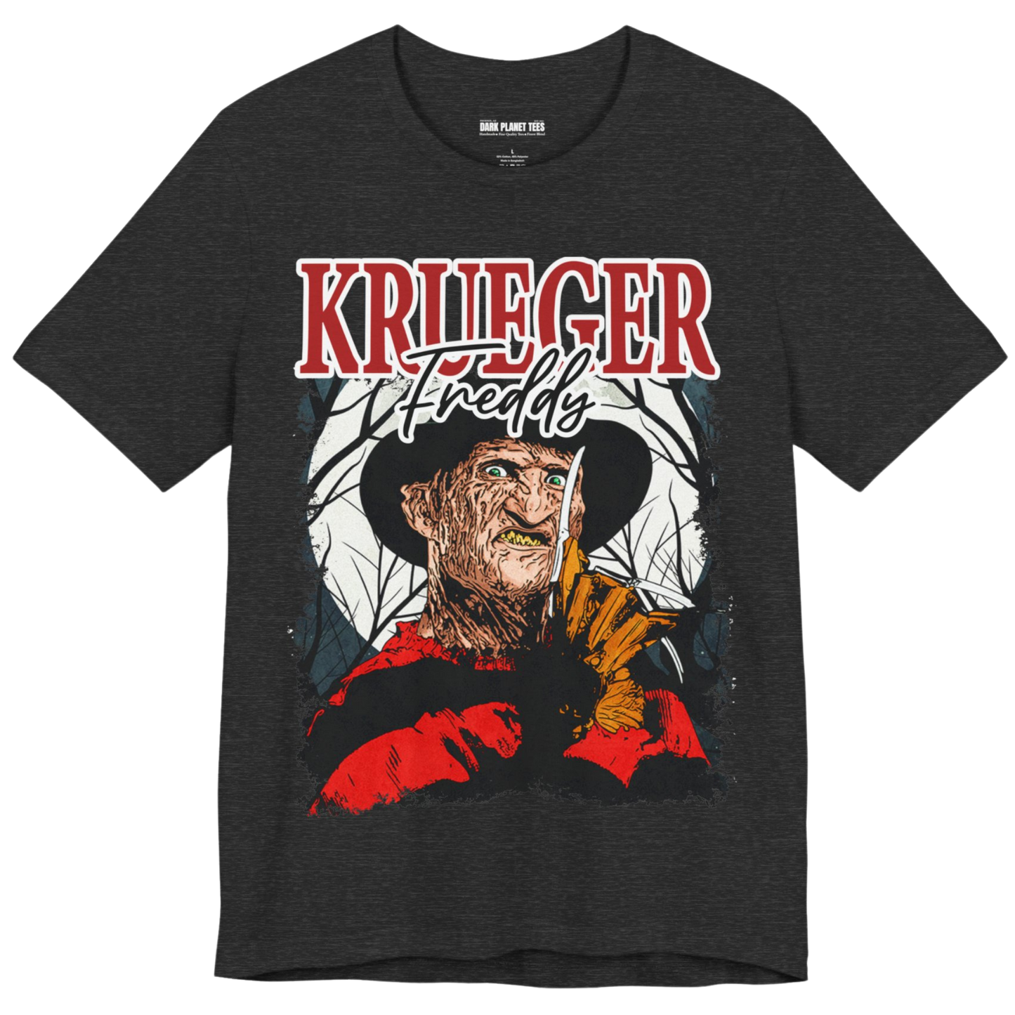 Premium Freddy Krueger Nightmare Tee for True Horror Buffs