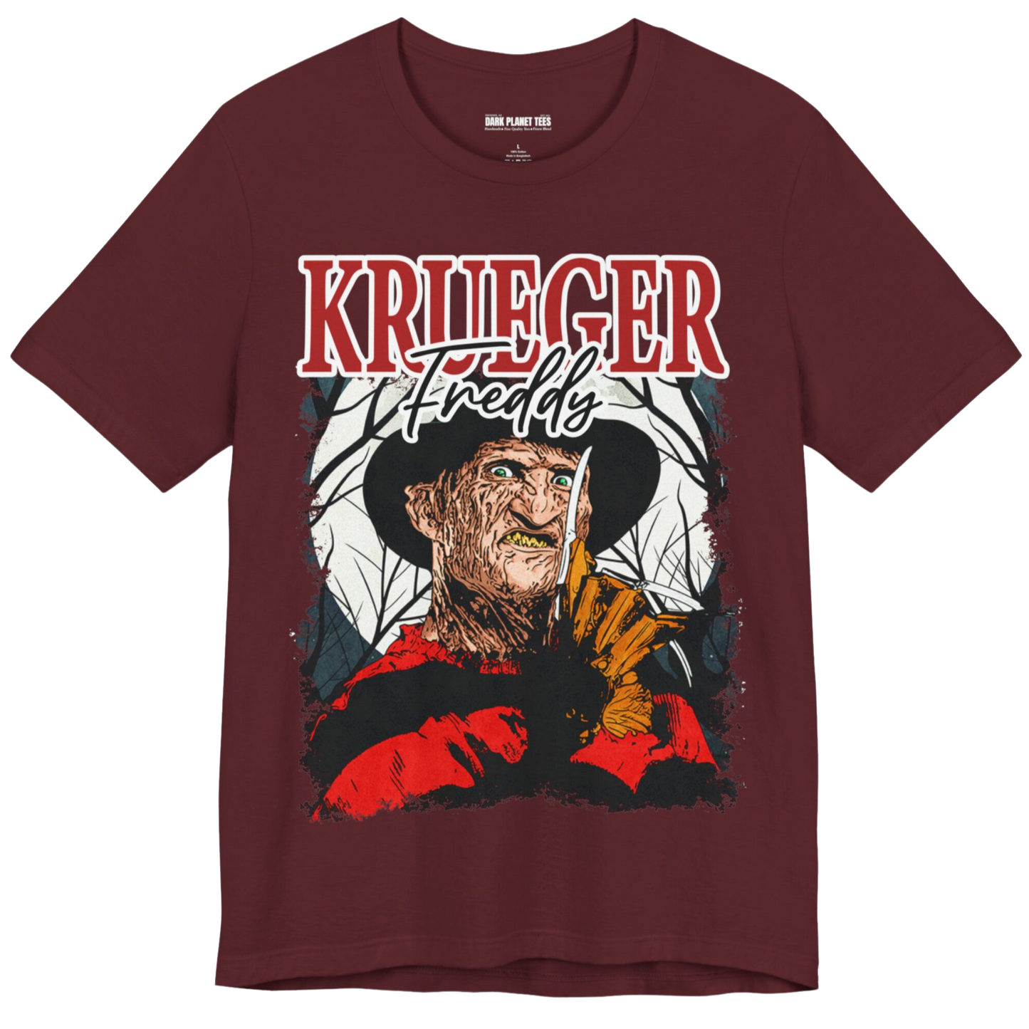 Premium Freddy Krueger Nightmare Tee for True Horror Buffs