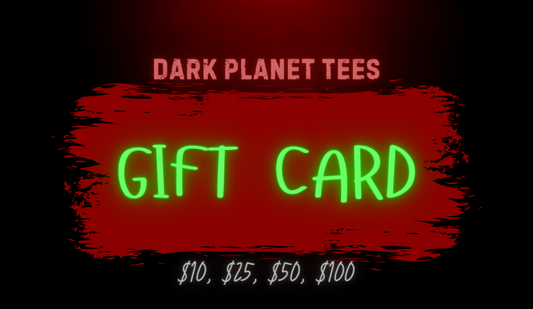 Dark Planet Tees Gift Cards