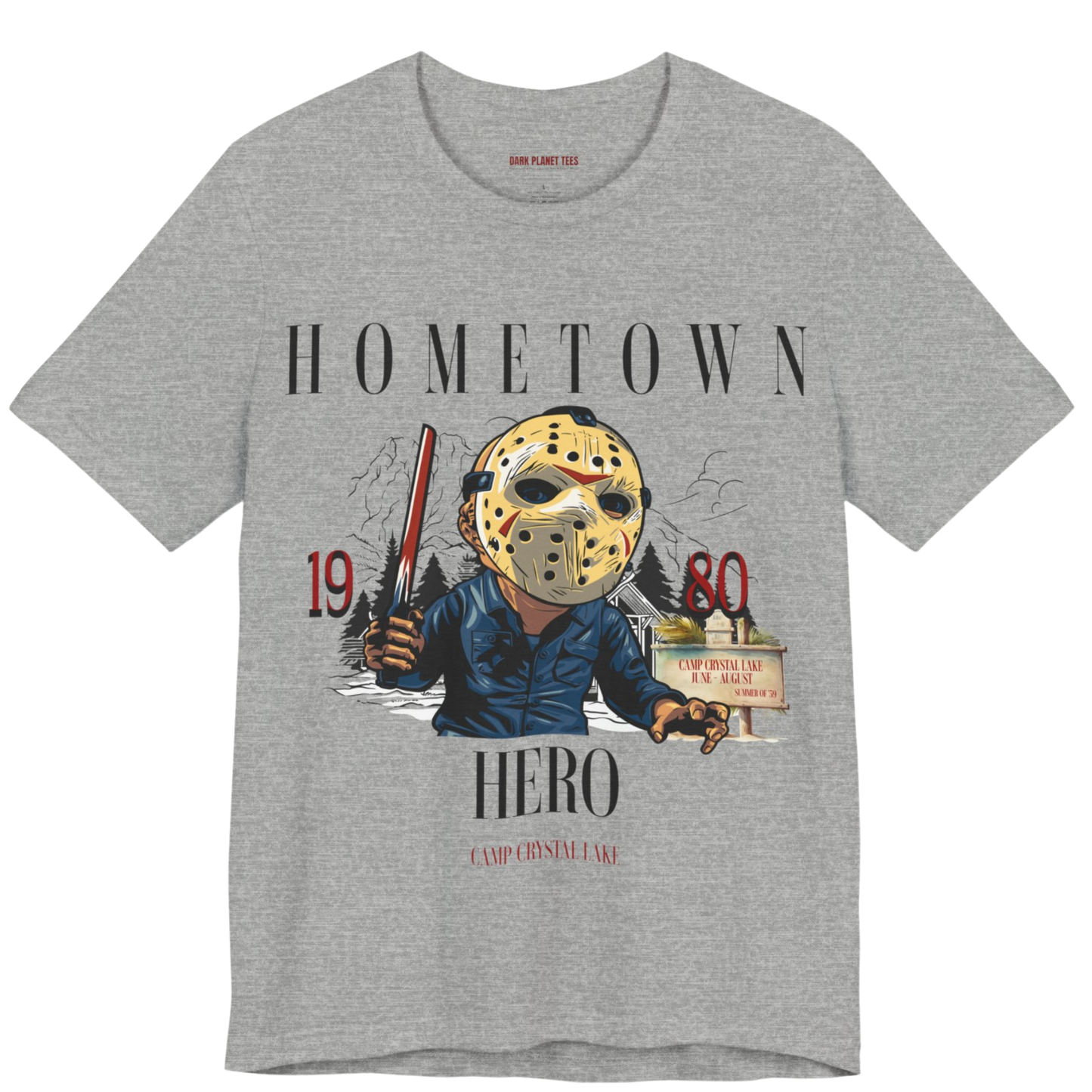 1980 Home Town Hero Bella + Canvas 3001 Premium T-Shirt