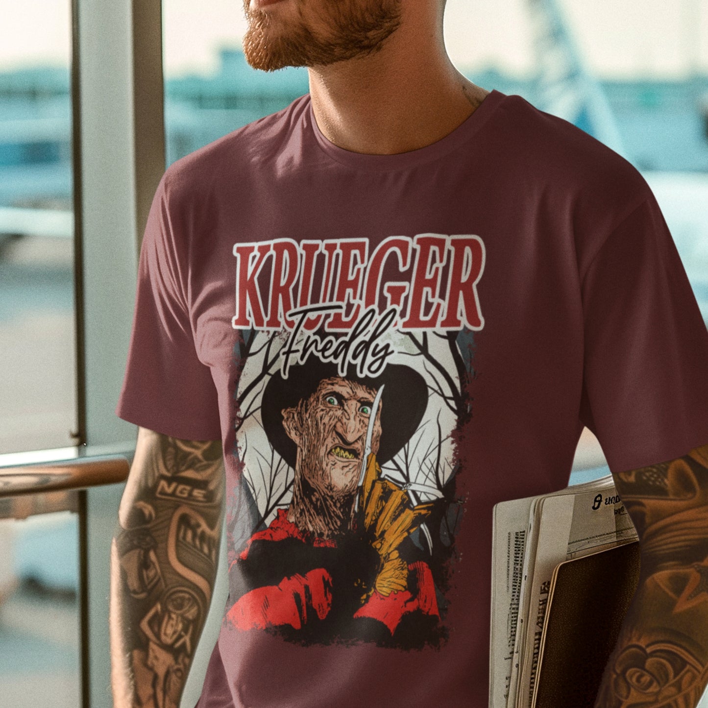 Premium Freddy Krueger Nightmare Tee for True Horror Buffs