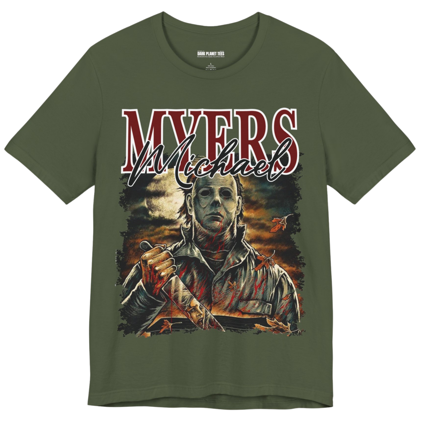 Premium Michael Myers Graphic T-Shirt for Horror Fans