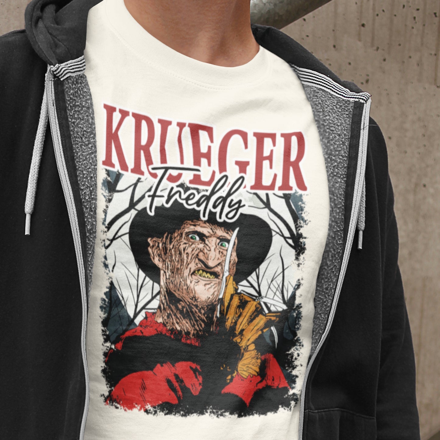 Premium Freddy Krueger Nightmare Tee for True Horror Buffs