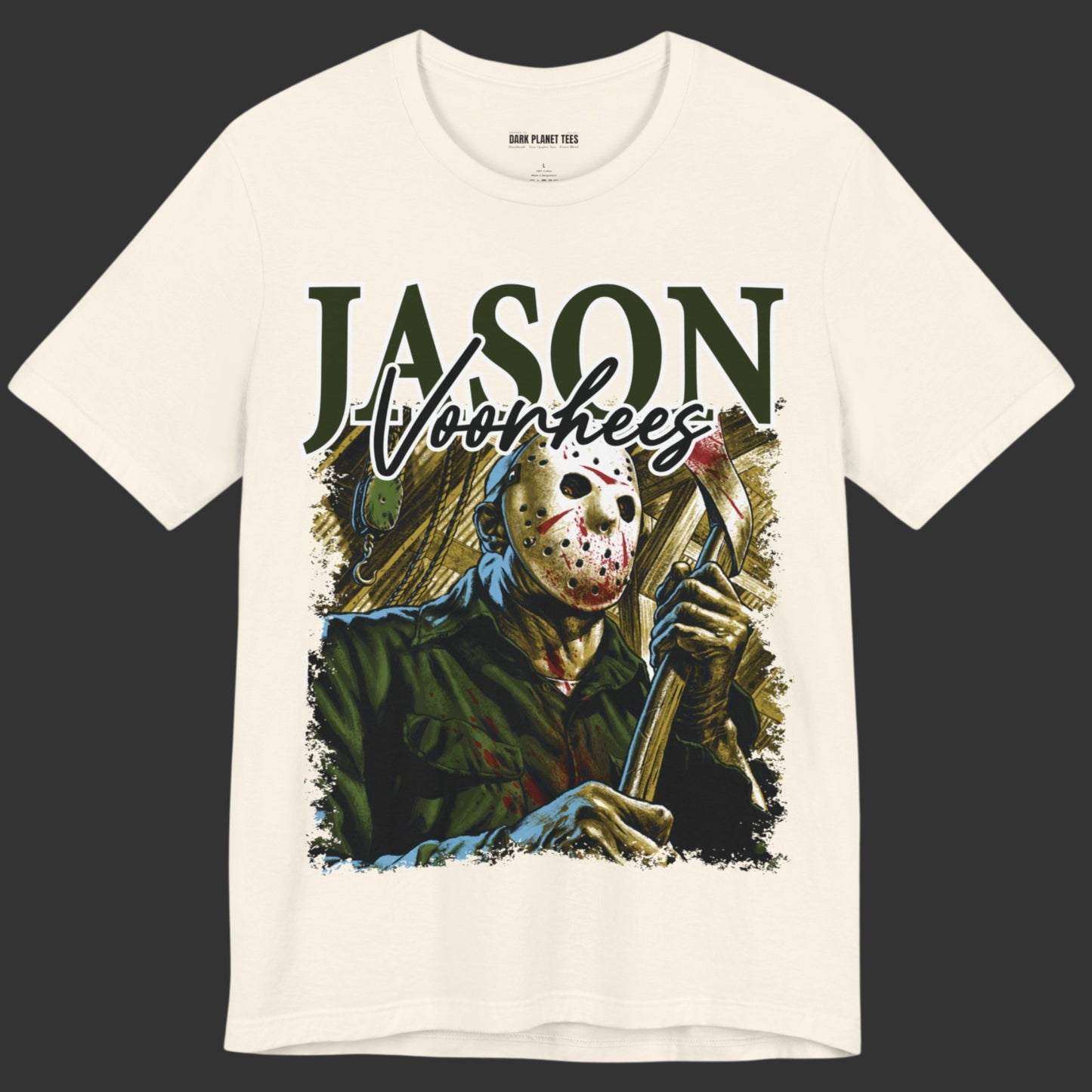 Premium Jason Voorhees Slasher Tee for Horror Enthusiasts