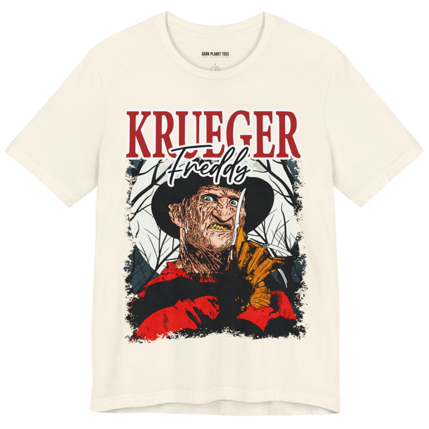 Premium Freddy Krueger Nightmare Tee for True Horror Buffs