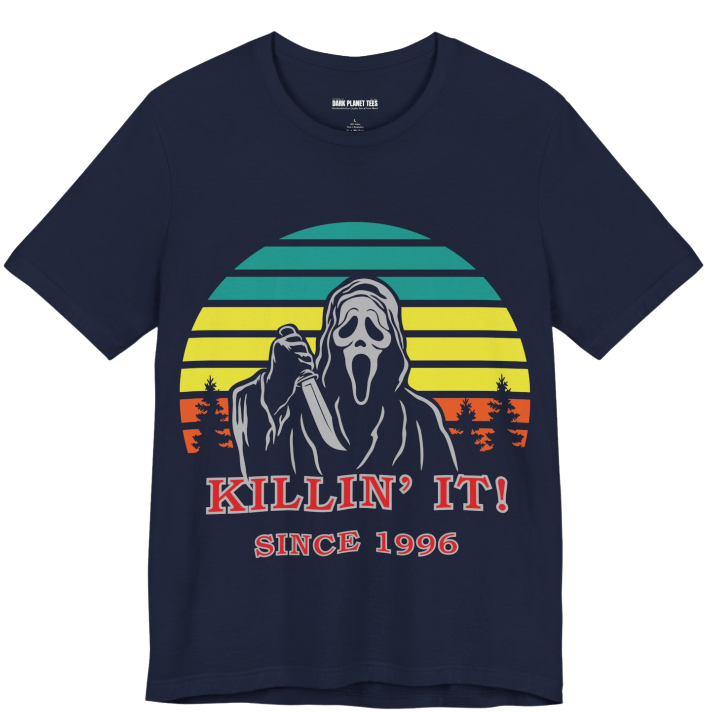 Ghostface Killing it Since 1996 Graphic T-Shirt Bella + Canvas 3001