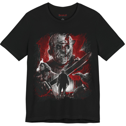 Jason 13th Premium Horror Graphic Tee - Bella+Canvas 3001