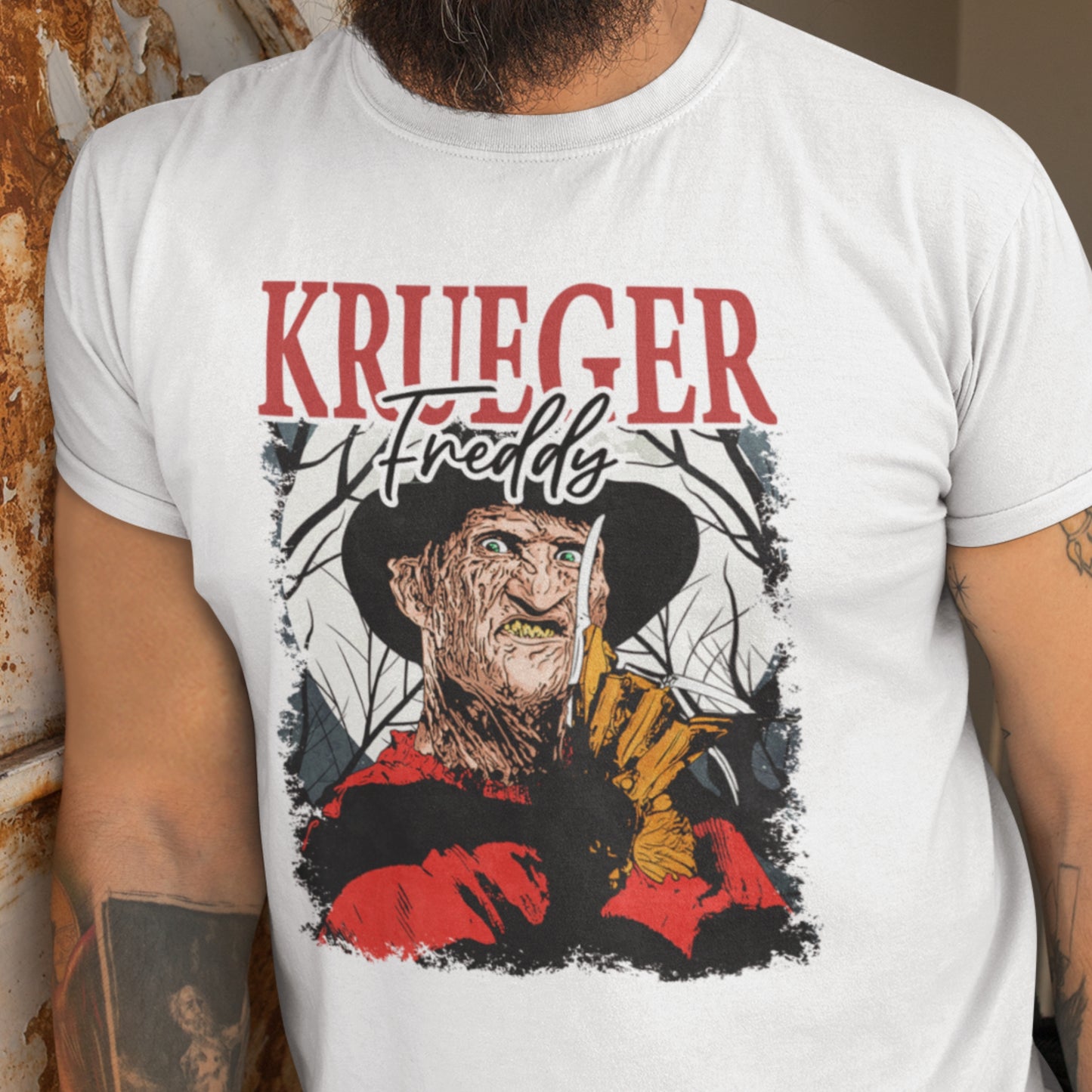 Premium Freddy Krueger Nightmare Tee for True Horror Buffs