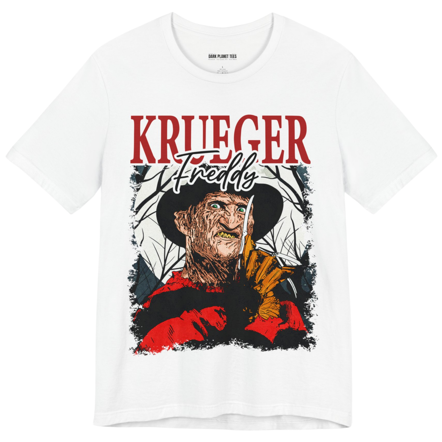 Premium Freddy Krueger Nightmare Tee for True Horror Buffs