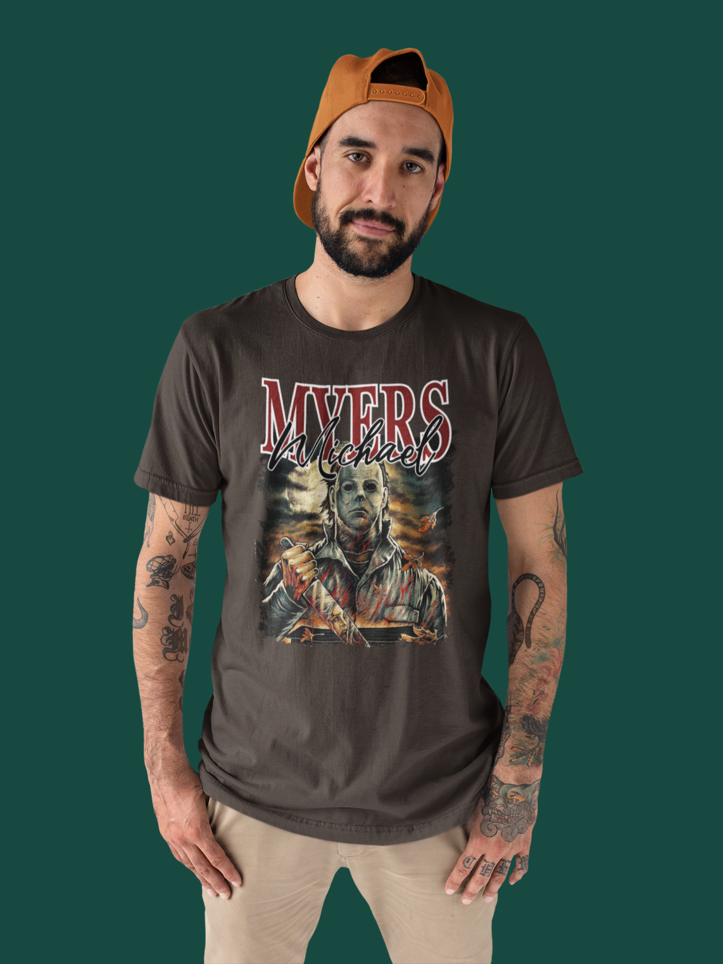 Premium Michael Myers Graphic T-Shirt for Horror Fans